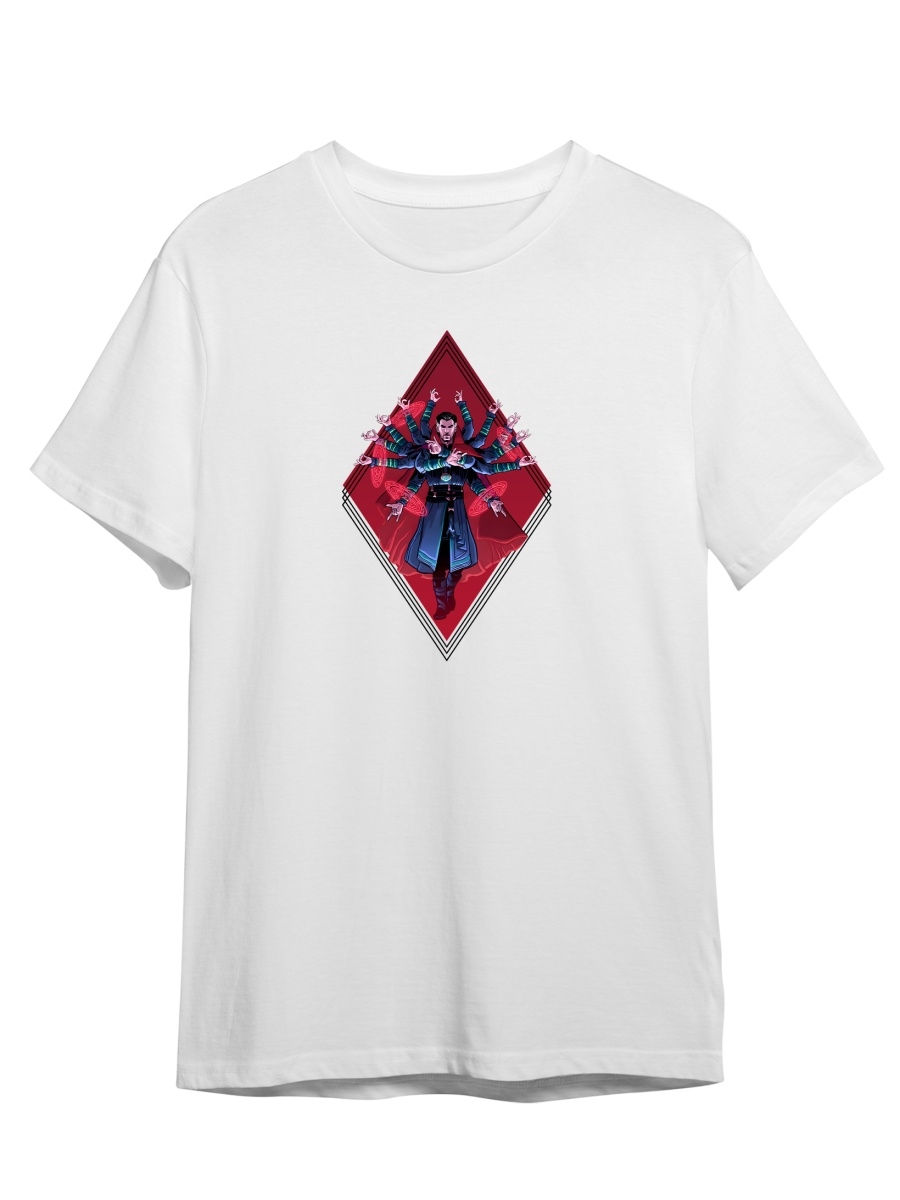 

Футболка унисекс СувенирShop Доктор Стрэндж/Doctor Strange/Marvel 4 белая 3XL (56-58), "Доктор Стрэндж/Doctor Strange/Marvel" 4