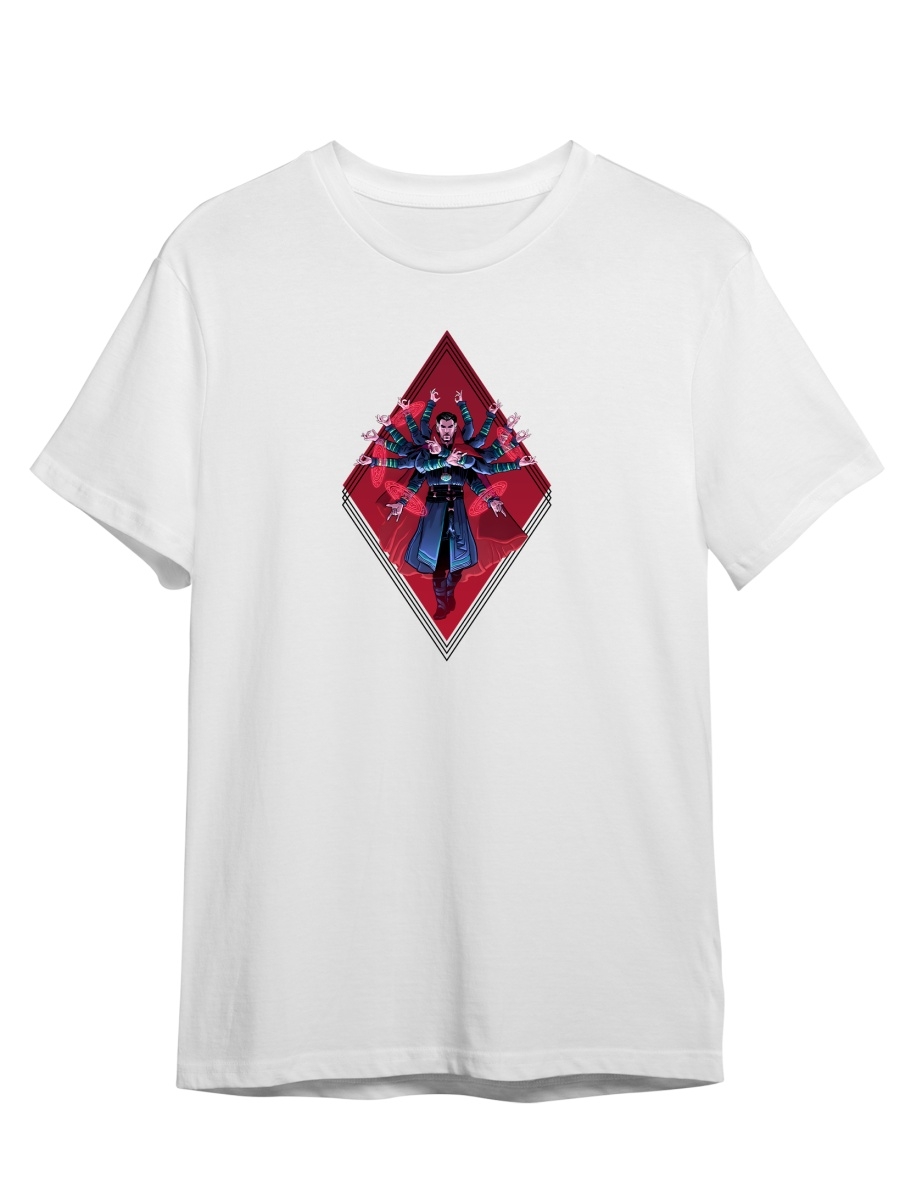 

Футболка унисекс СувенирShop Доктор Стрэндж/Doctor Strange/Marvel 4 белая S (44-46), Белый, "Доктор Стрэндж/Doctor Strange/Marvel" 4
