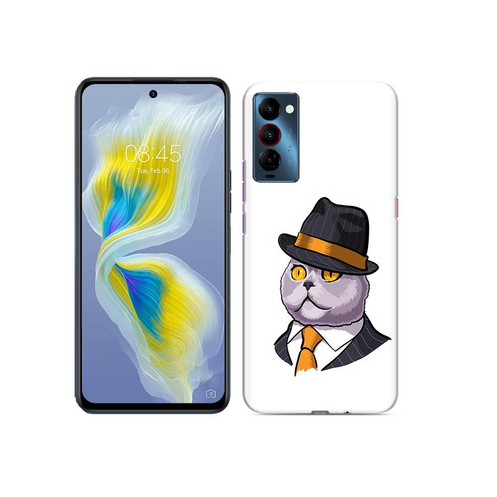 

Чехол MyPads Tocco для Tecno Camon 18 британец, Прозрачный, Tocco