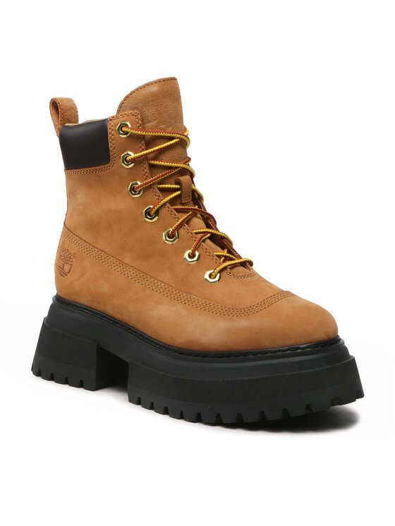 Ботинки женские Timberland Sky 6In LaceUp TB0A2KMU2311 коричневые 40 EU Бангладеш коричневый