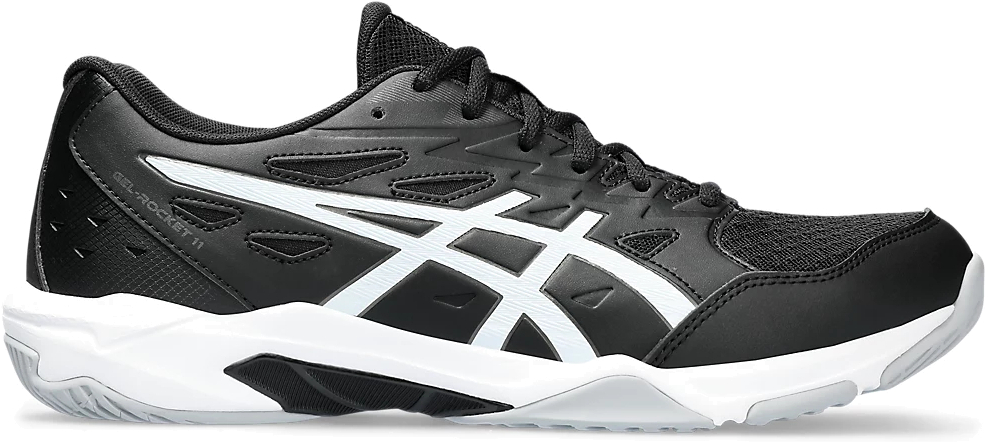

Кроссовки мужские Asics Gel-Rocket 11 черные 12.5 US, Черный, Gel-Rocket 11