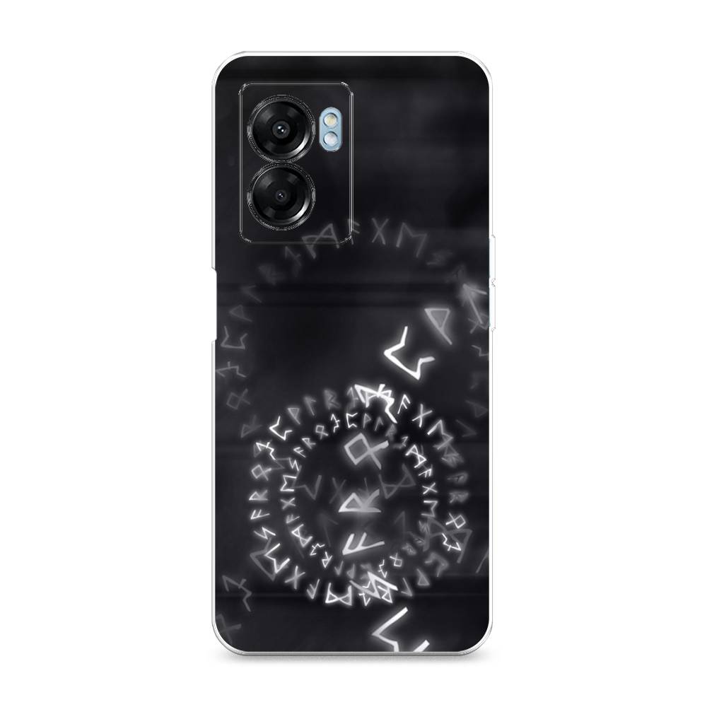 

Чехол для Oppo A57 5G/OnePlus Nord N300 5G "Руны", Серый;черный, 2510250-3