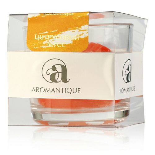 

Ароматическая свеча Aroma harmony Цитрусовый мусс