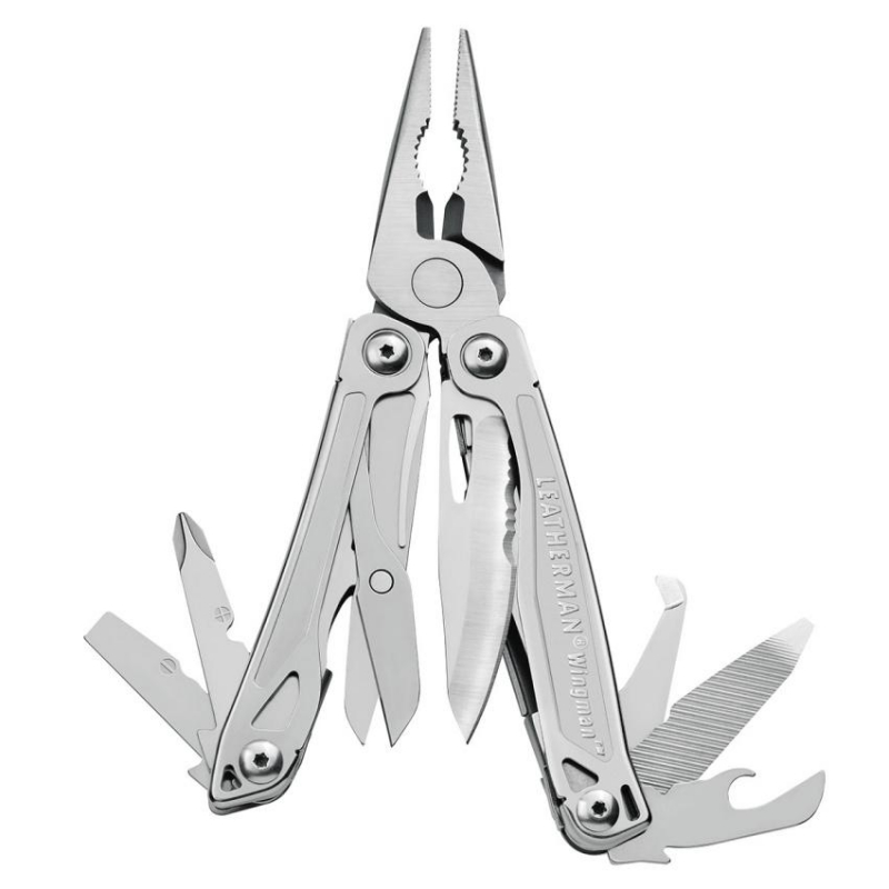 фото Мультитул leatherman wingman 832523 100 мм серебристый 14 функций