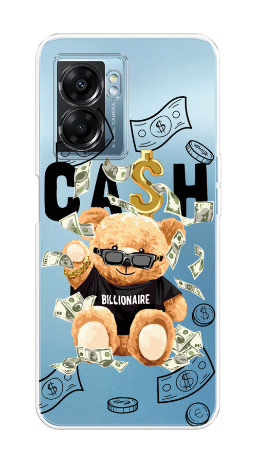 

Чехол на Oppo A57 5G/OnePlus Nord N300 5G "Big cash", Черный;серый;бежевый, 2510250-6