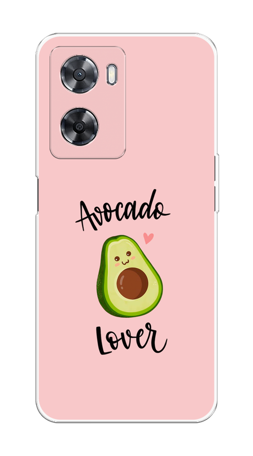 

Чехол на Oppo A57 4G/A77 4G/A77s 4G/A57s "Avocado lover", Розовый;зеленый, 2510350-6