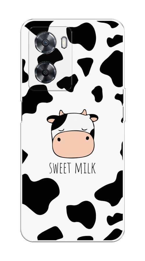 

Чехол на Oppo A57 4G/A77 4G/A77s 4G/A57s "Sweet milk", Розовый;белый;черный, 2510350-1