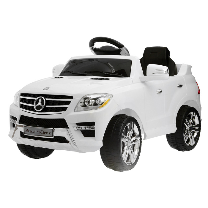

Электромобиль MERCEDES-BENZ ML350, с радиоуправлением, свет и звук, цвет белый