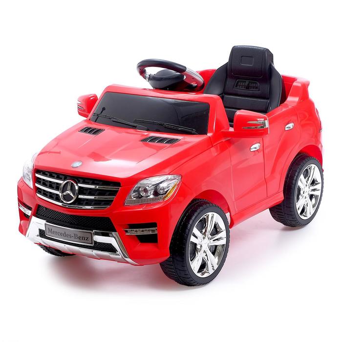

Электромобиль MERCEDES-BENZ ML350, с радиоуправлением, свет и звук, цвет красный