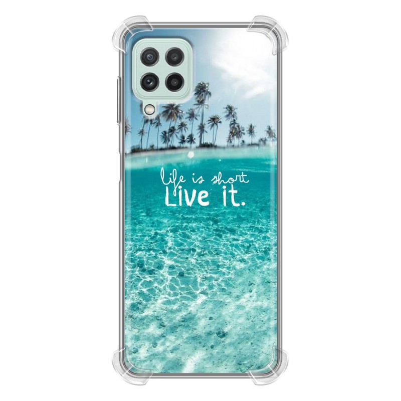 фото Противоударный чехол на samsung galaxy a22/m22 / samsung galaxy m22 (sm-m225) с углами 100gadgets