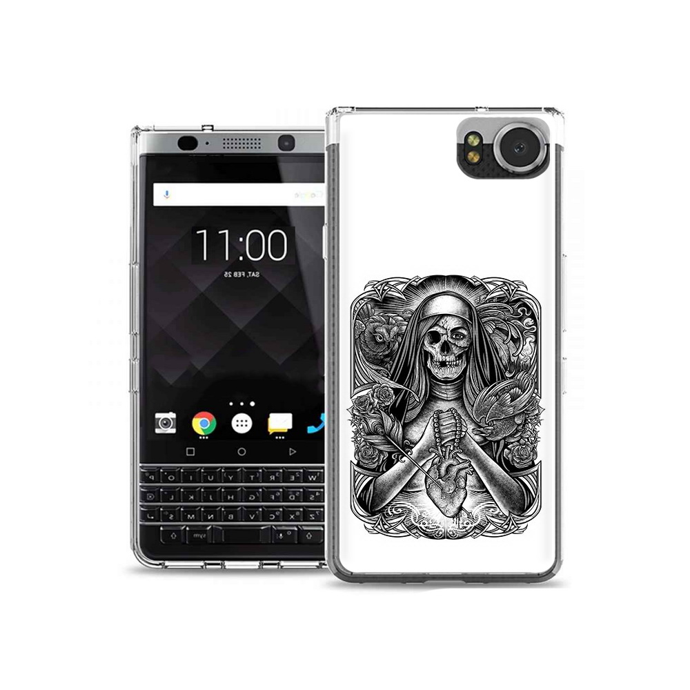 

Чехол MyPads Tocco для BlackBerry KeyOne скелет с сердцем, Tocco