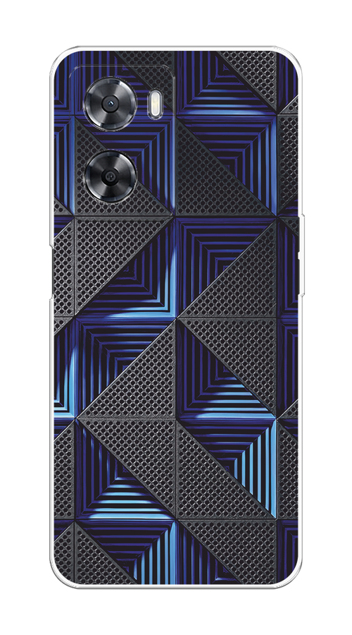 

Чехол на Oppo A57 4G "IBM", Серый;синий, 2510350-3