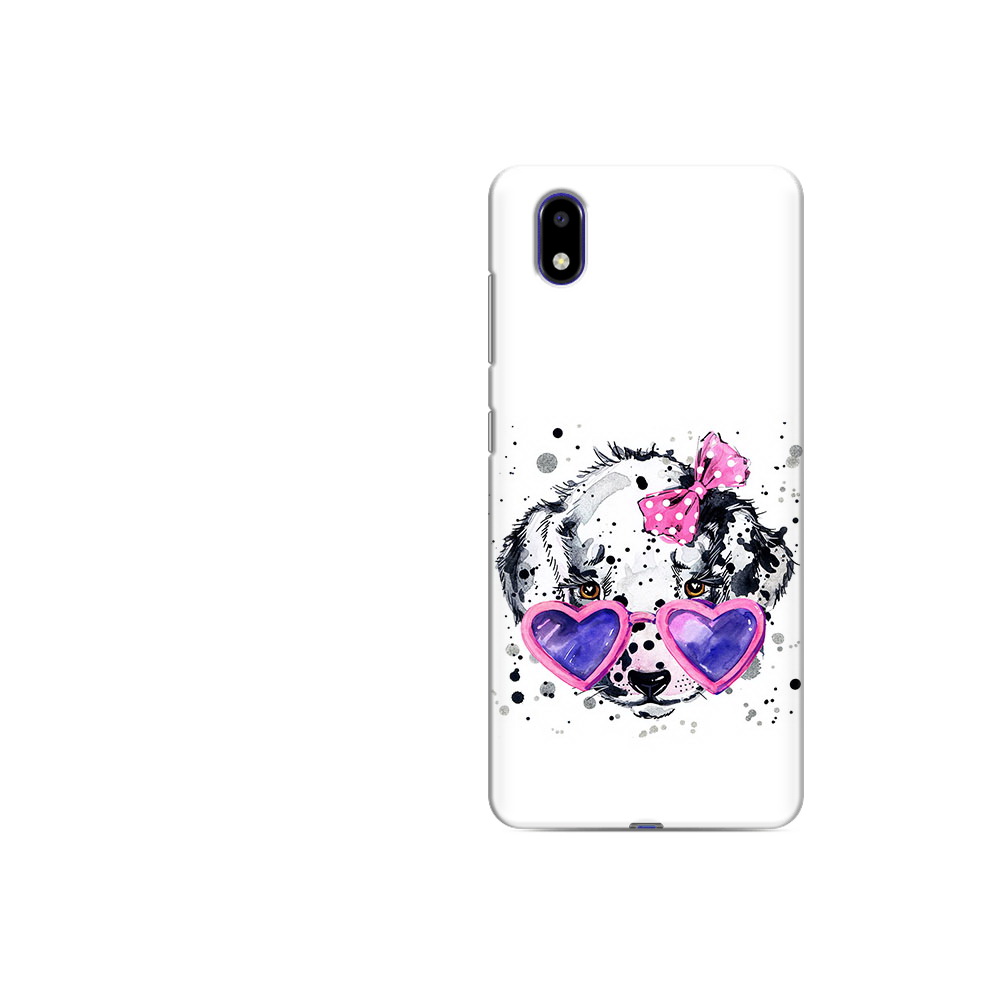 Чехол MyPads Tocco для ZTE Blade A31 Lite долматинец в очках (PT162823.461.337)