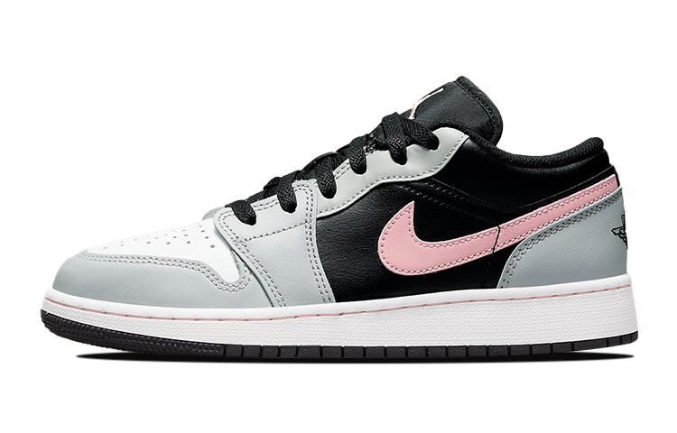 

Кеды унисекс Jordan Air Jordan 1 Low GS серые 35.5 EU, Серый, Air Jordan 1 Low GS