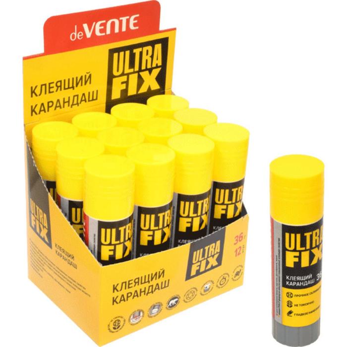 

Клей-карандаш PVA-P 36 г, deVENTE Ultra Fix (сильная фиксация)