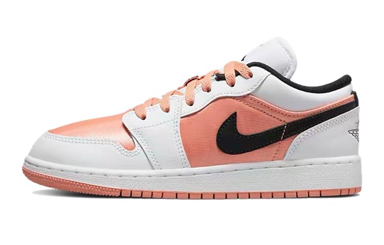 

Кеды унисекс Jordan Air Jordan 1 Low GS белые 35.5 EU, Белый, Air Jordan 1 Low GS