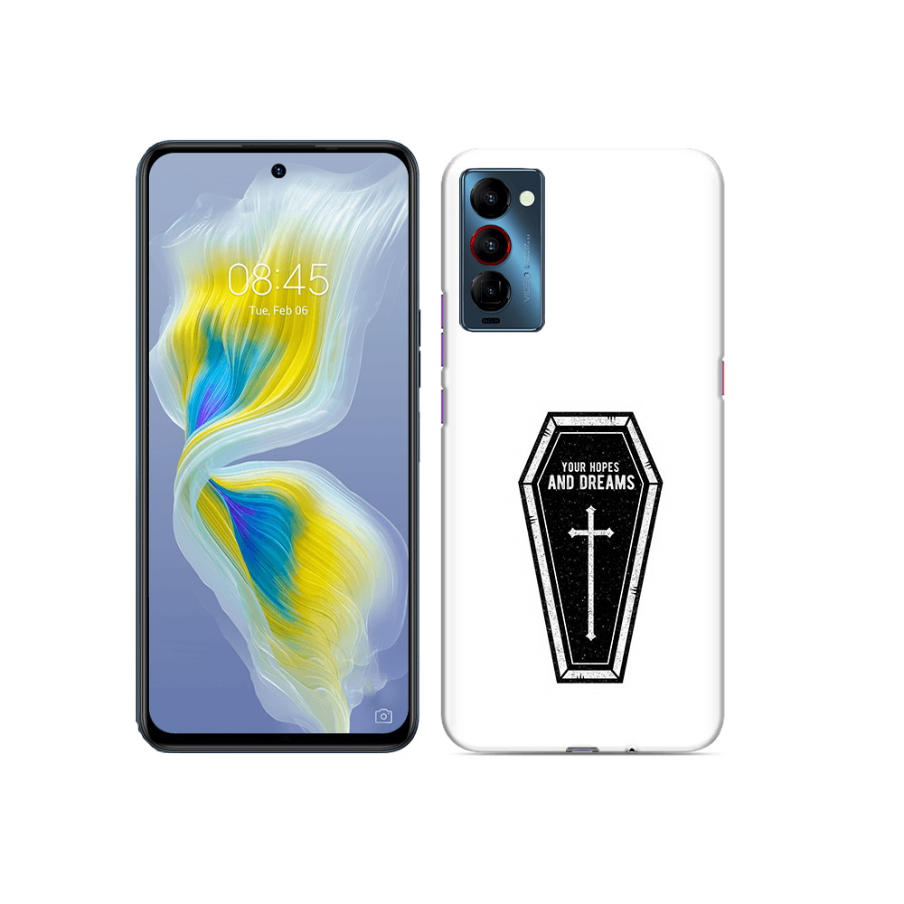 

Чехол MyPads Tocco для Tecno Camon 18 гроб с мечтами, Прозрачный, Tocco
