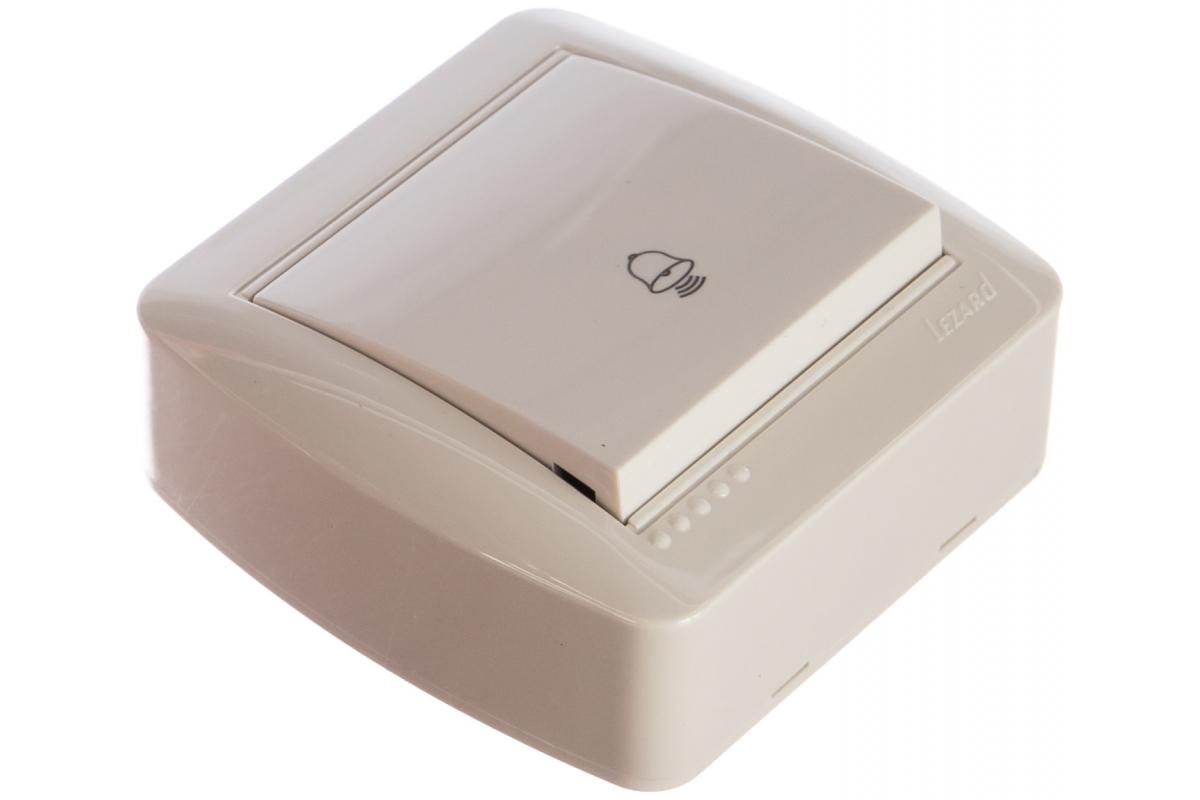 

Кнопка звонка Lezard DEMET белый 711-0200-103