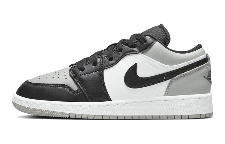 

Кеды унисекс Jordan Air Jordan 1 Low GS серые 36 EU, Серый, Air Jordan 1 Low GS