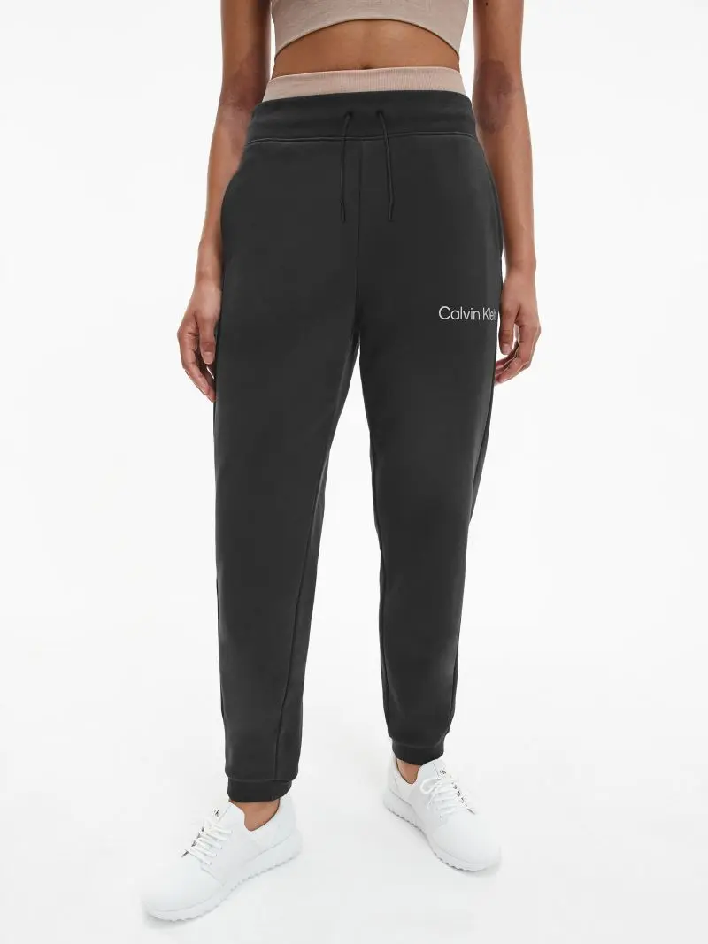Спортивные брюки женские Calvin Klein 00GWS2P608BAE черные, размер S