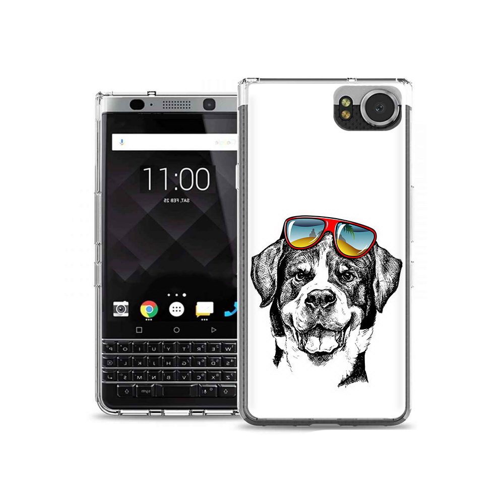 

Чехол MyPads Tocco для BlackBerry KeyOne счастливая собака, Tocco