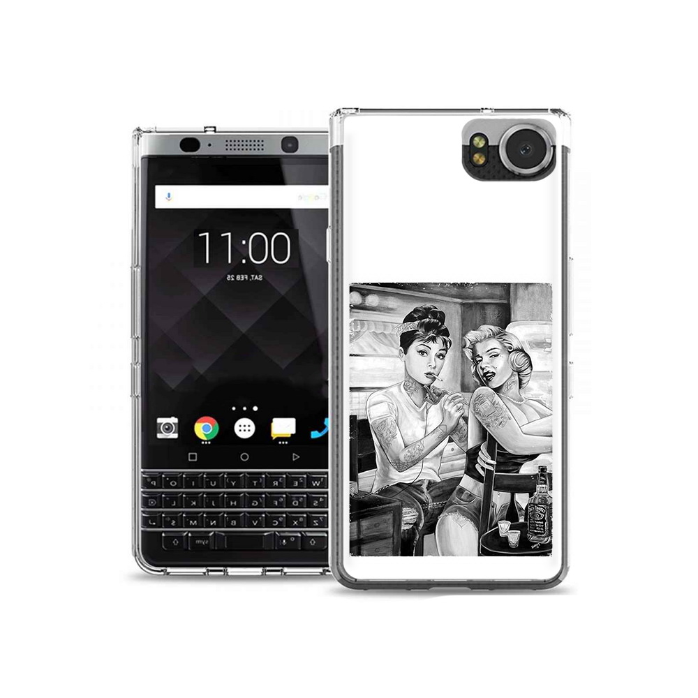 

Чехол MyPads Tocco для BlackBerry KeyOne тату мастер, Tocco
