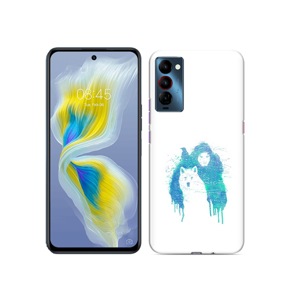 

Чехол MyPads Tocco для Tecno Camon 18 джон сноу, Прозрачный, Tocco