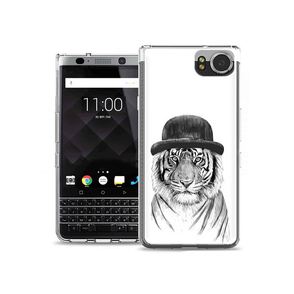 

Чехол MyPads Tocco для BlackBerry KeyOne тигр британец, Tocco