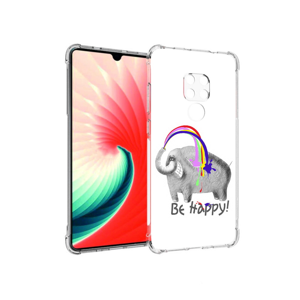 

Чехол MyPads Tocco для Huawei Mate 20 счастливый слон, Прозрачный, Tocco