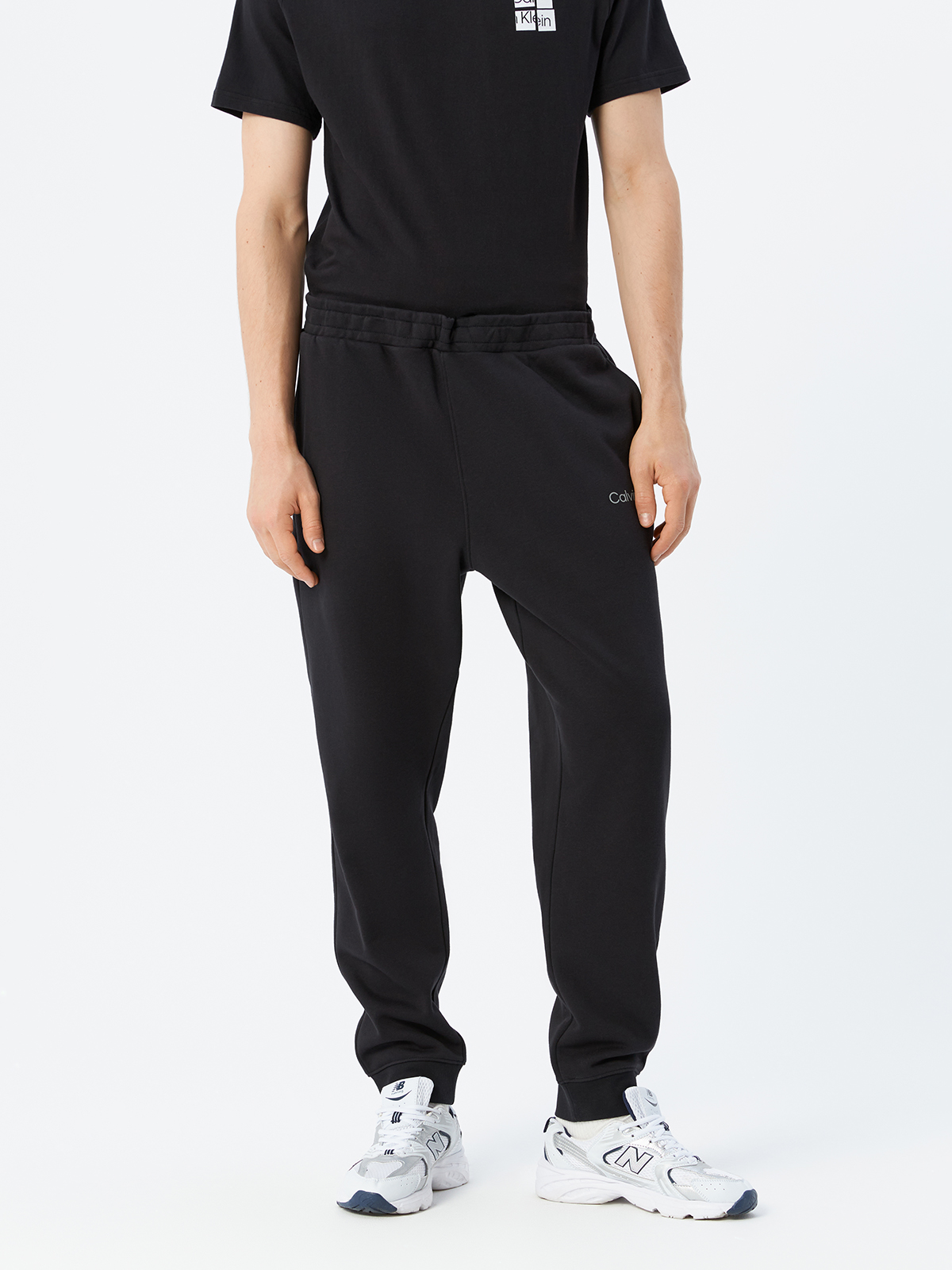 Брюки мужские Calvin Klein 00GMS2P606BAE чёрные, размер XL
