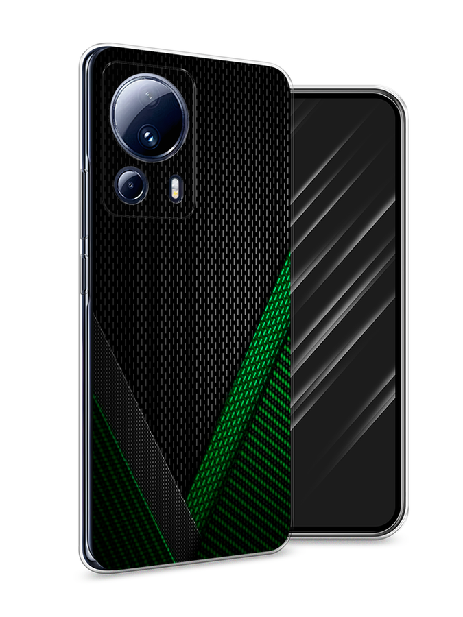 

Чехол Awog на Xiaomi 13 Lite "Зеленый карбон", Черный;зеленый, 318150-3