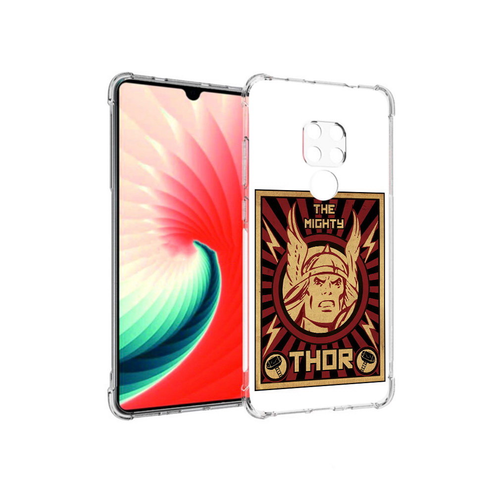 

Чехол MyPads Tocco для Huawei Mate 20 тор лицо, Прозрачный, Tocco