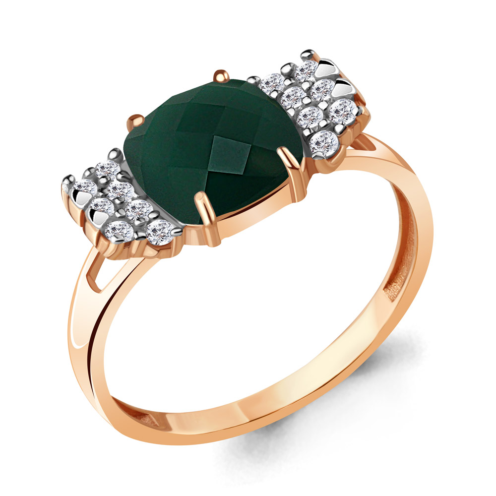 

Кольцо из серебра р. 17,5 AQUAMARINE 6941509А_925_з, 6941509А_925_з