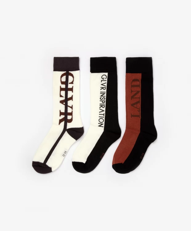 Носки детские Gulliver 22311BJC8503, красный, черный, бежевый, 22-24