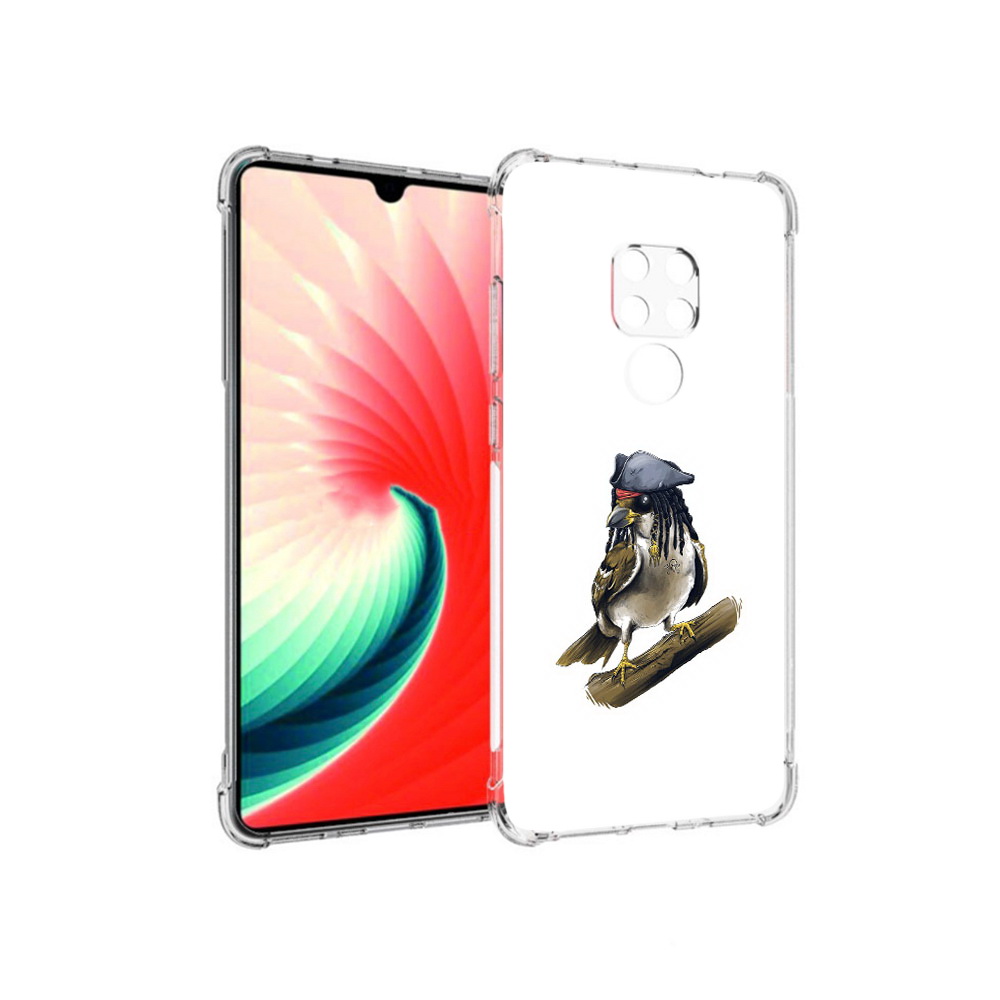 

Чехол MyPads Tocco для Huawei Mate 20 Джек воробей, Прозрачный, Tocco