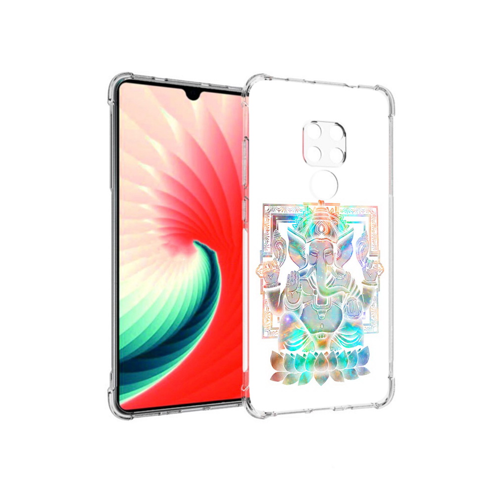 

Чехол MyPads Tocco для Huawei Mate 20 умный слон, Прозрачный, Tocco