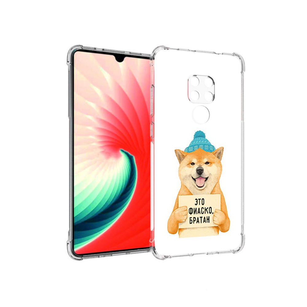 

Чехол MyPads Tocco для Huawei Mate 20 фиаско, Прозрачный, Tocco
