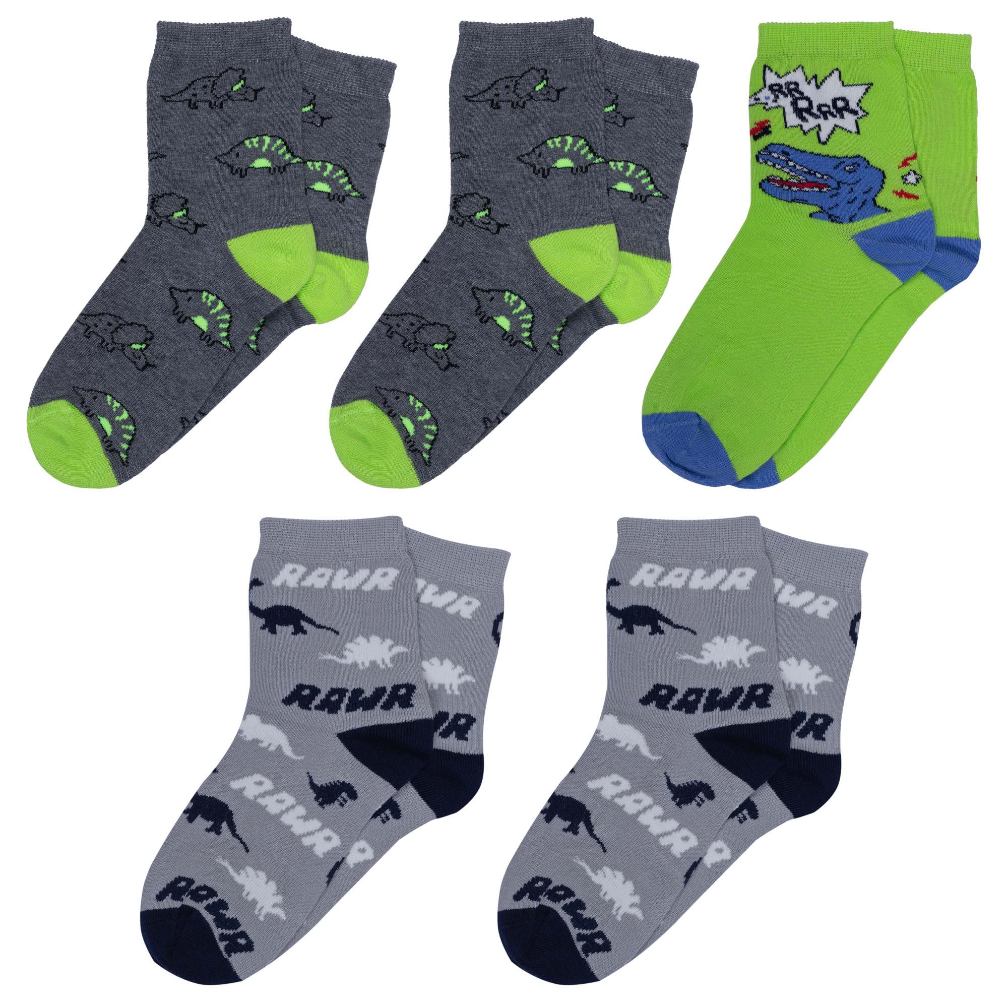 

Носки детские Rusocks 5-Д3-13498 цв. серый; зеленый р. 18-20, 5-Д3-13498