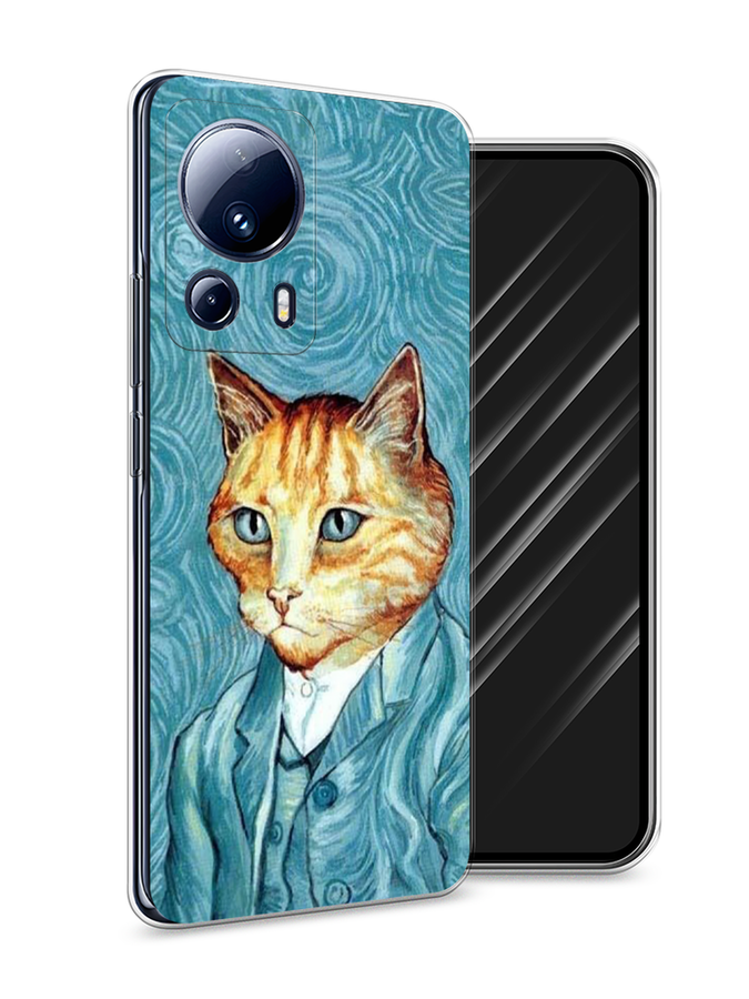 

Чехол Awog на Xiaomi 13 Lite "Кот Ван Гог", Голубой;коричневый, 318150-2