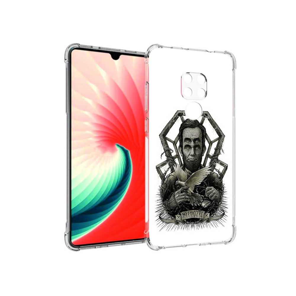 

Чехол MyPads Tocco для Huawei Mate 20 франклин абстракция, Прозрачный, Tocco
