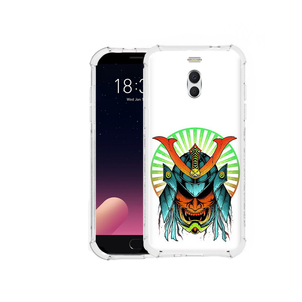 

Чехол MyPads Tocco для Meizu M6 Note ешимитсу рисунок, Прозрачный, Tocco