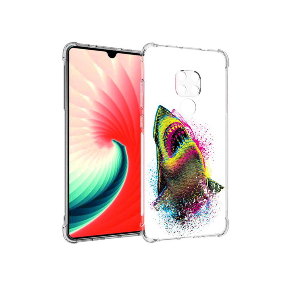 

Чехол MyPads Tocco для Huawei Mate 20 челюсти-2, Прозрачный, Tocco