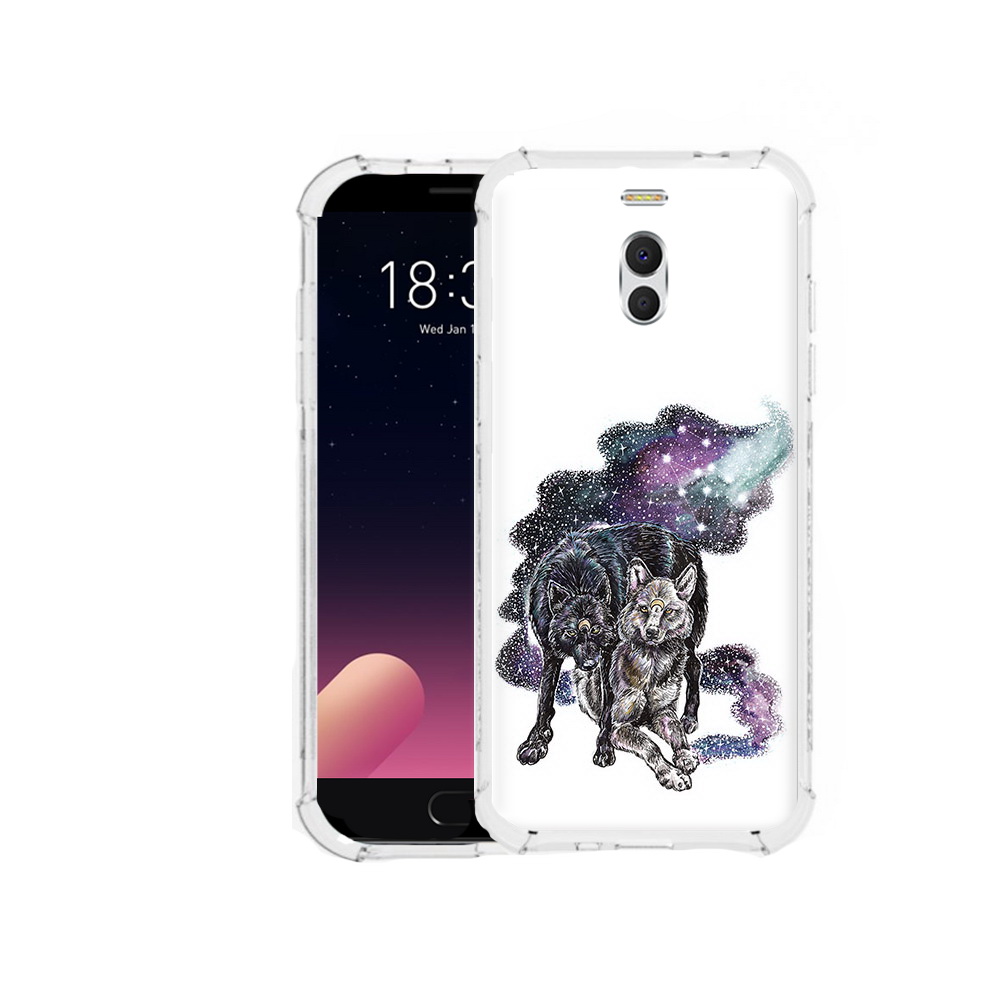 

Чехол MyPads Tocco для Meizu M6 Note звездные волки, Прозрачный, Tocco