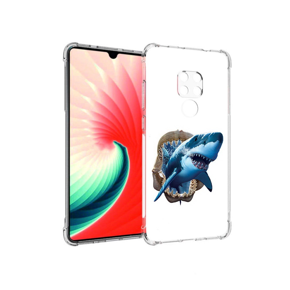 

Чехол MyPads Tocco для Huawei Mate 20 челюсти, Прозрачный, Tocco