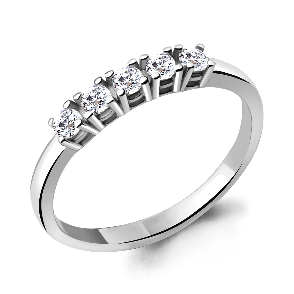 

Кольцо из серебра р. 16,5 AQUAMARINE 62442А_925_р, 62442А_925_р