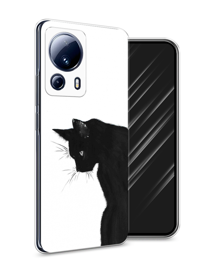 

Чехол Awog на Xiaomi 13 Lite "Black cat", Черный;белый, 318150-1