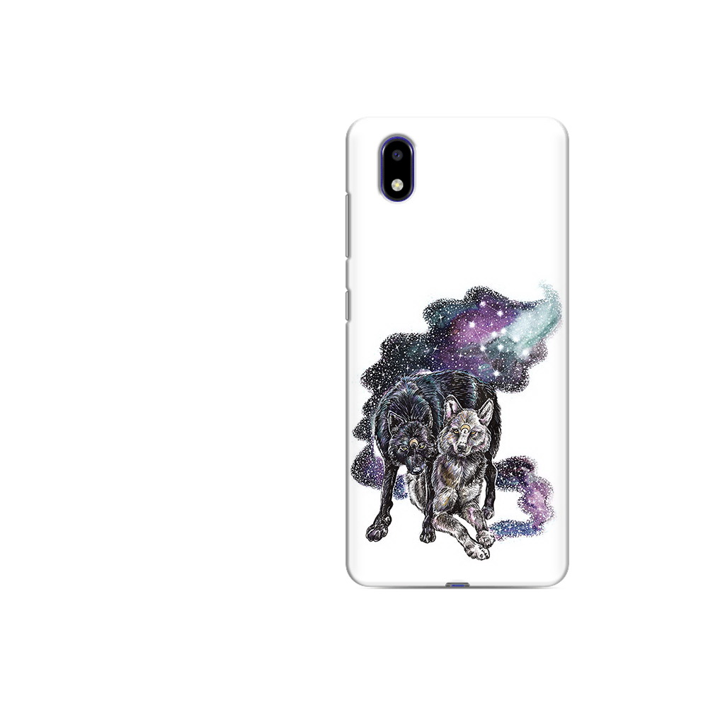 

Чехол MyPads Tocco для ZTE Blade A31 Lite звездные волки (PT162823.461.352), Прозрачный, Tocco