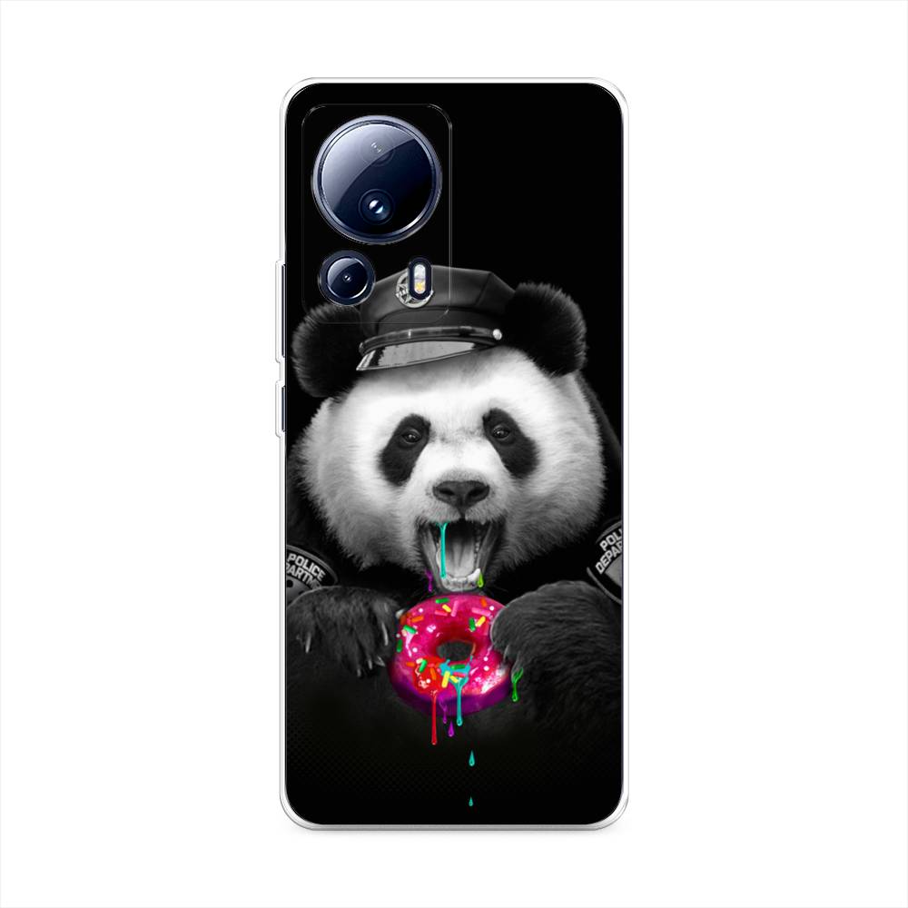 

Чехол Awog на Xiaomi 13 Lite "Панда police", Черный;белый;розовый, 318150-2
