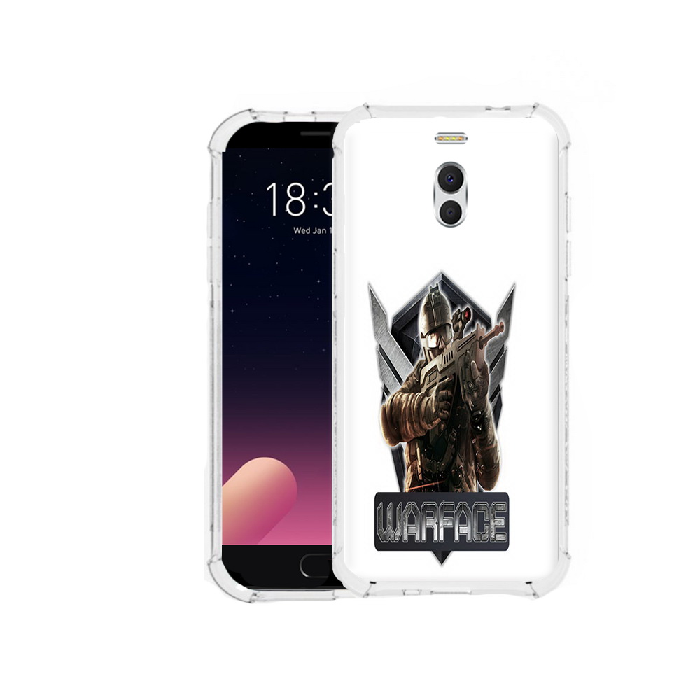 

Чехол MyPads Tocco для Meizu M6 Note игра про войну, Прозрачный, Tocco