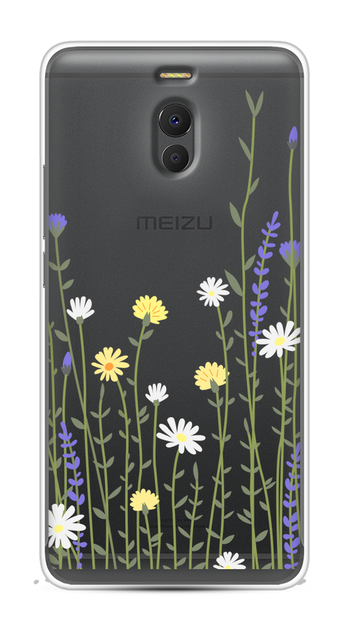 

Чехол на Meizu M6 Note "Ромашка и лаванда", Зеленый;желтый;прозрачный, 72150-1